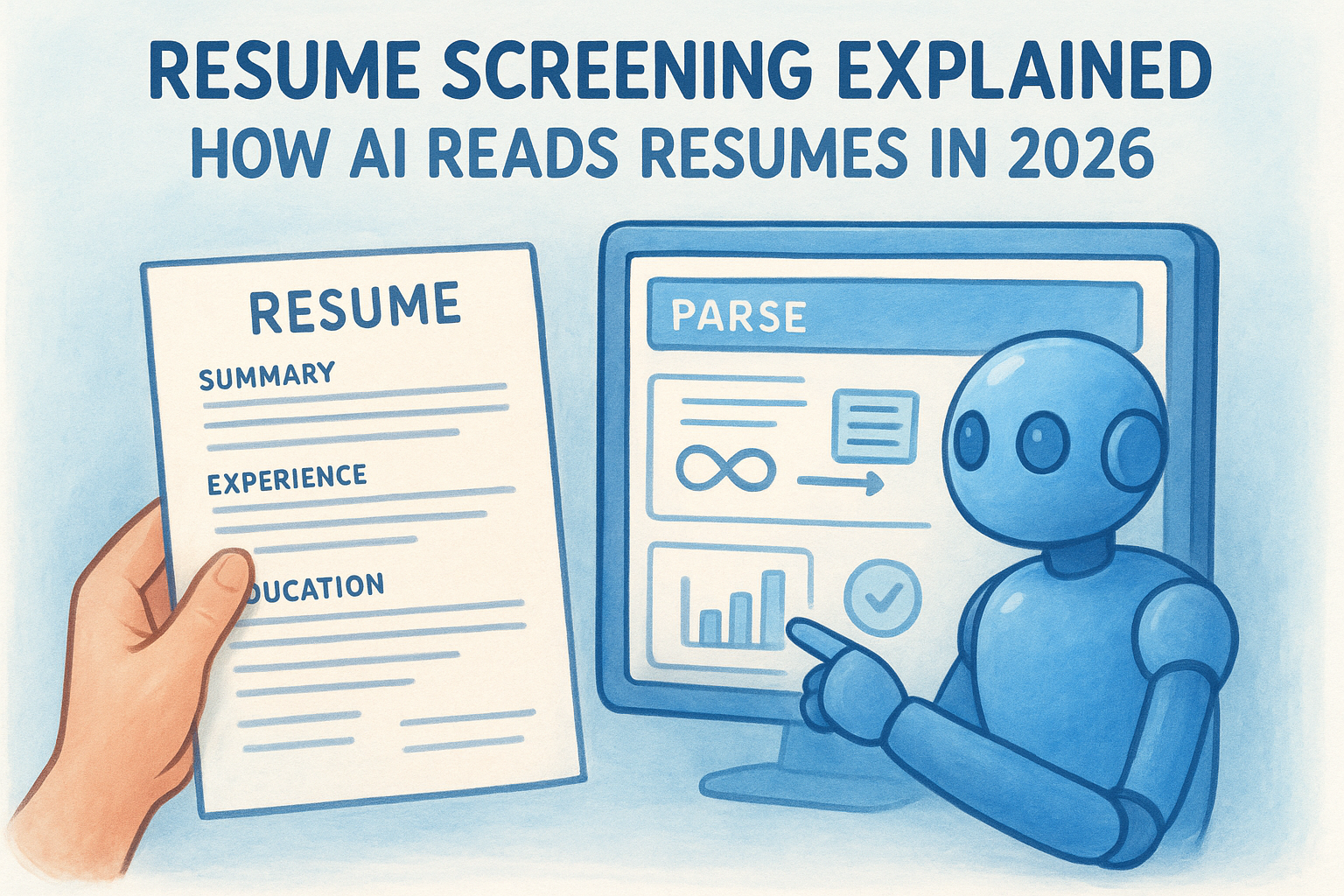 Resume Screening Explained: How AI Reads Resumes In 2026