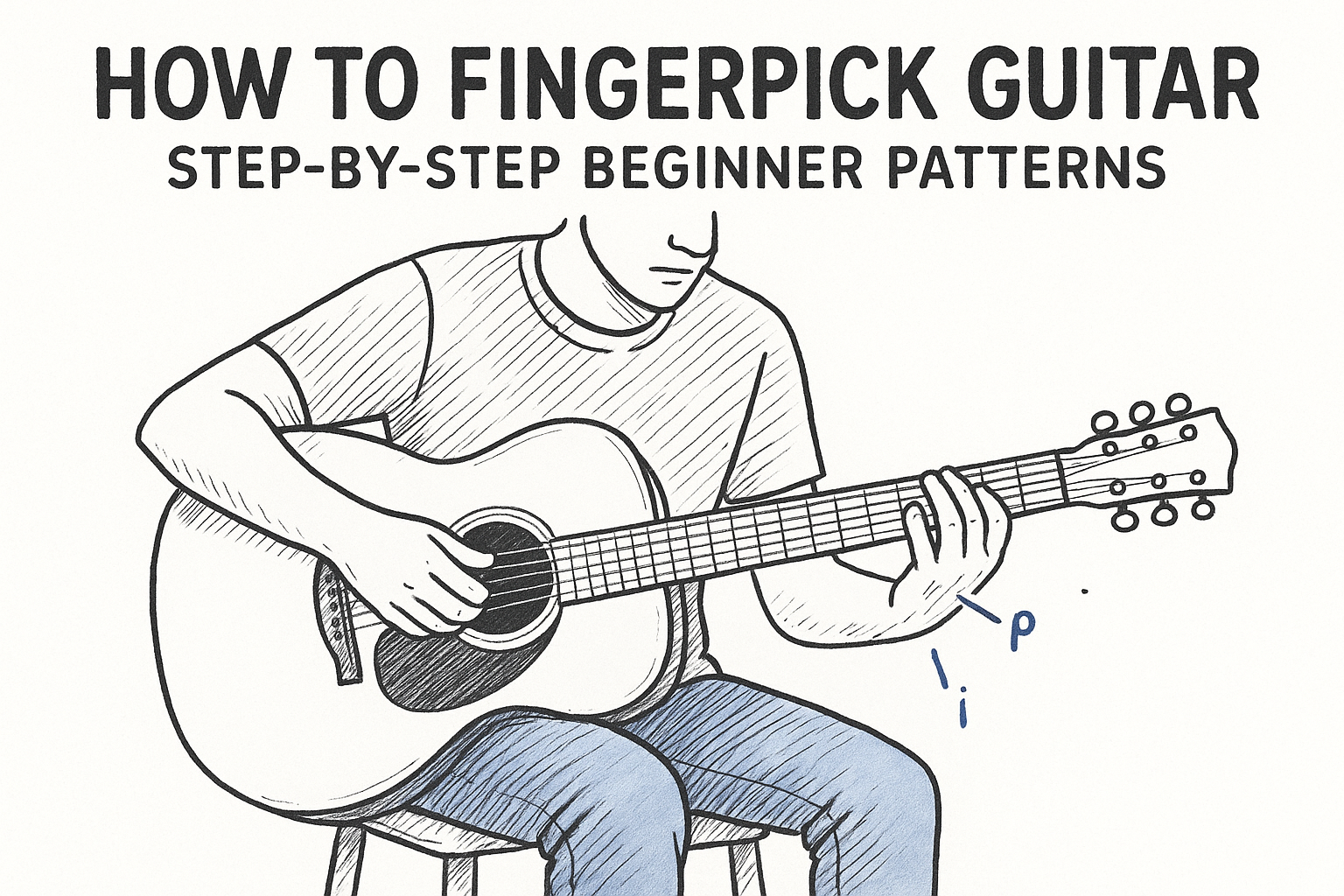 How To Fingerpick Guitar: Step-By-Step Beginner Patterns Today