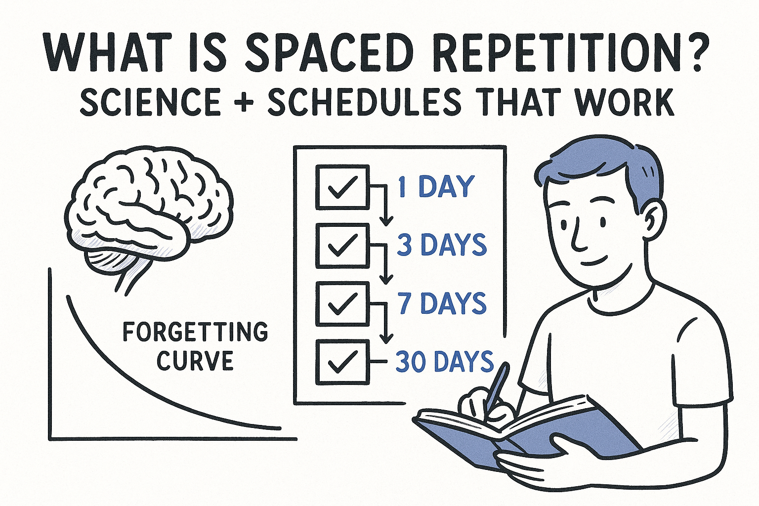 What Is Spaced Repetition? Science + Schedules That Work