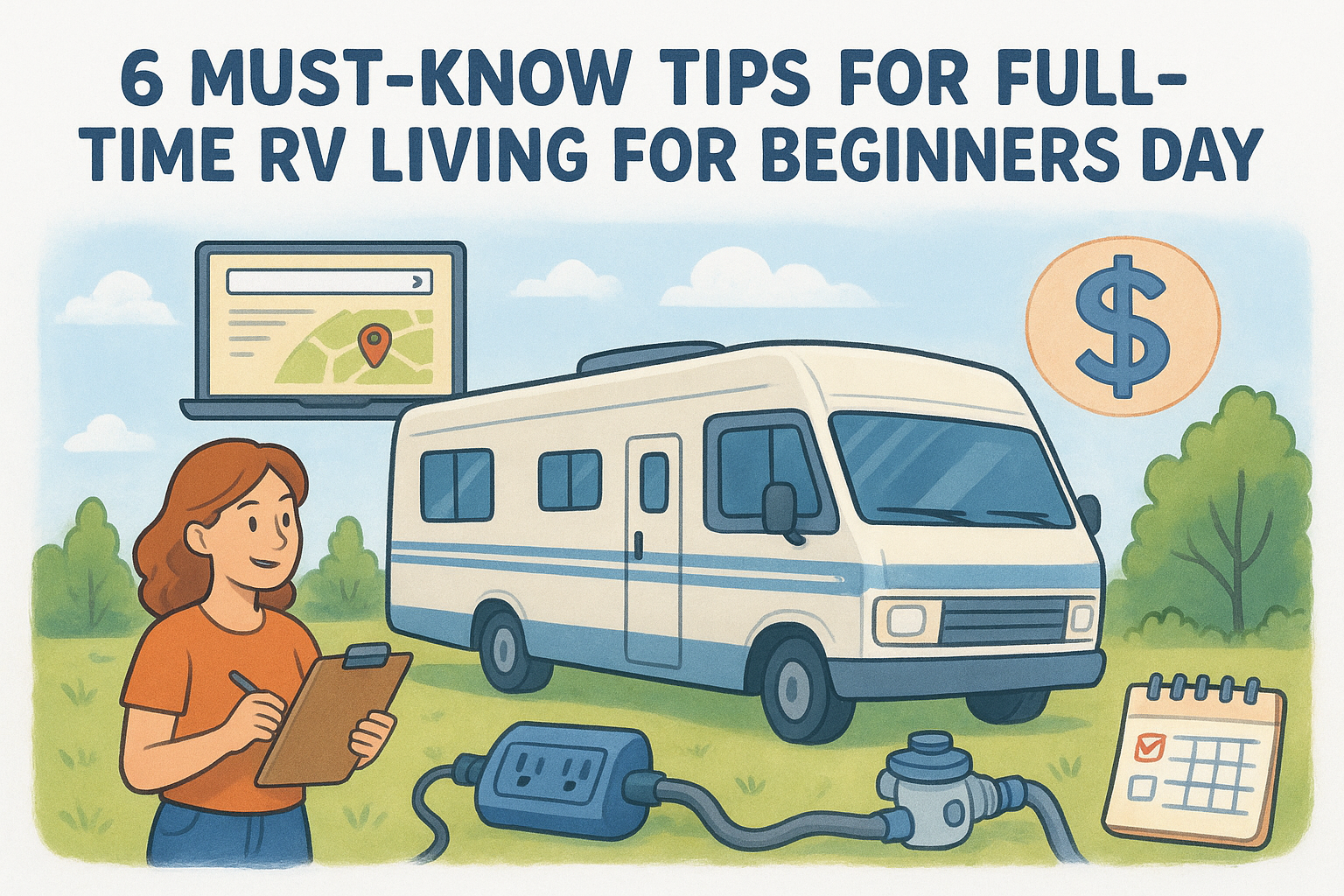 6 Must-Know Tips for Full Time RV Living for Beginners Today