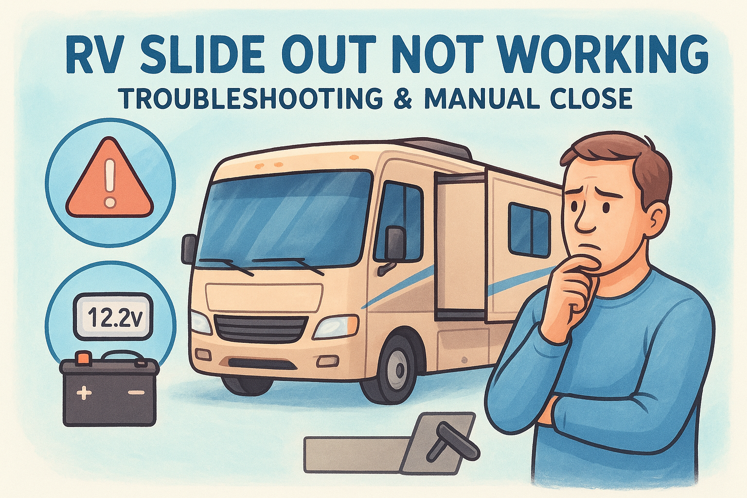 RV Slide Out Not Working: Troubleshooting & Manual Close