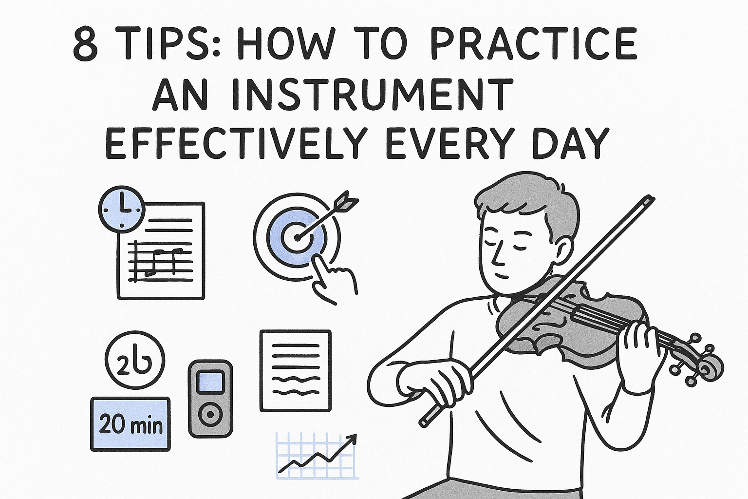 8 Tips: How To Practice An Instrument Effectively Every Day