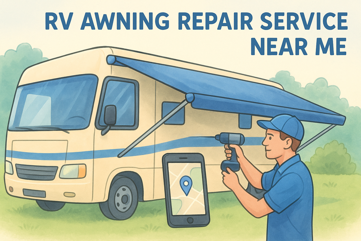 RV Awning Repair Service Near Me: How To Find Local Help