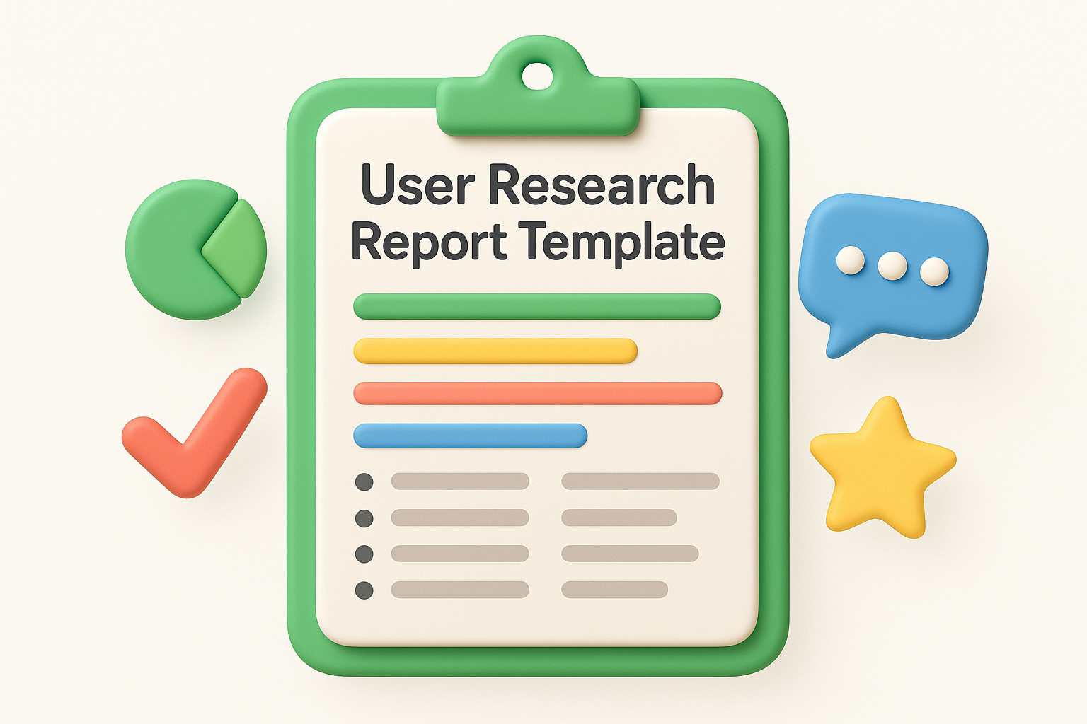 User Research Report Template: How to Write One That Works