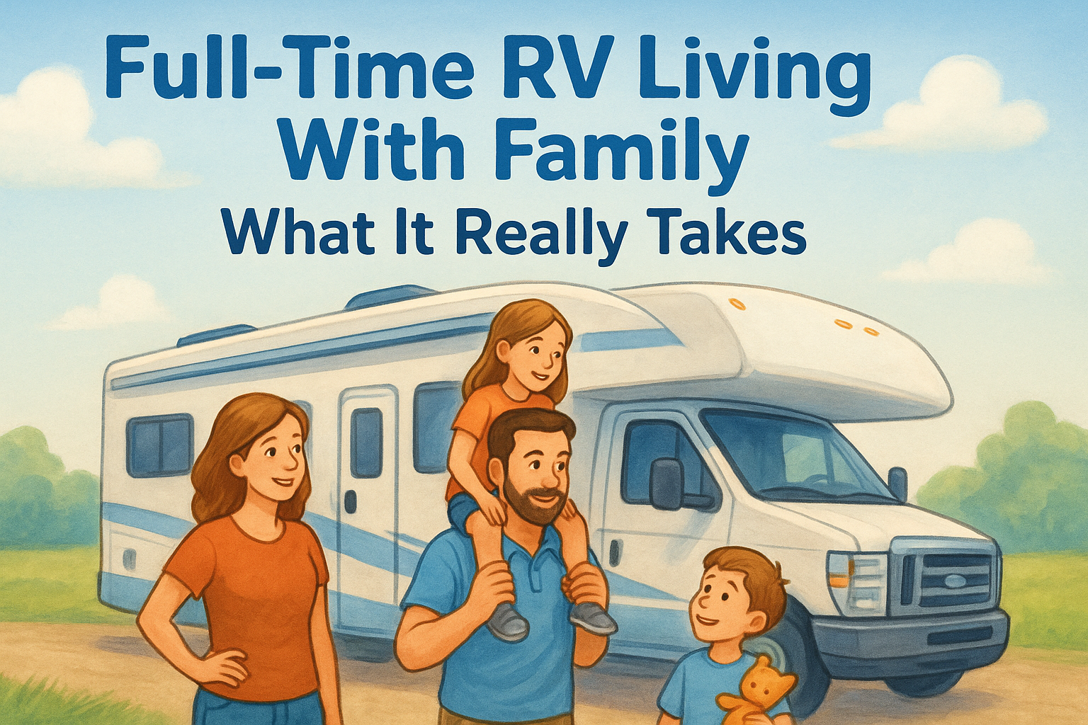 Full-Time RV Living With Family: What It Really Takes