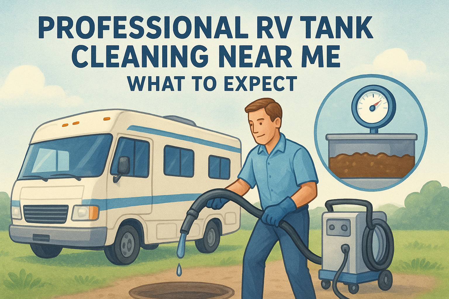 Professional RV Tank Cleaning Near Me: What to Expect