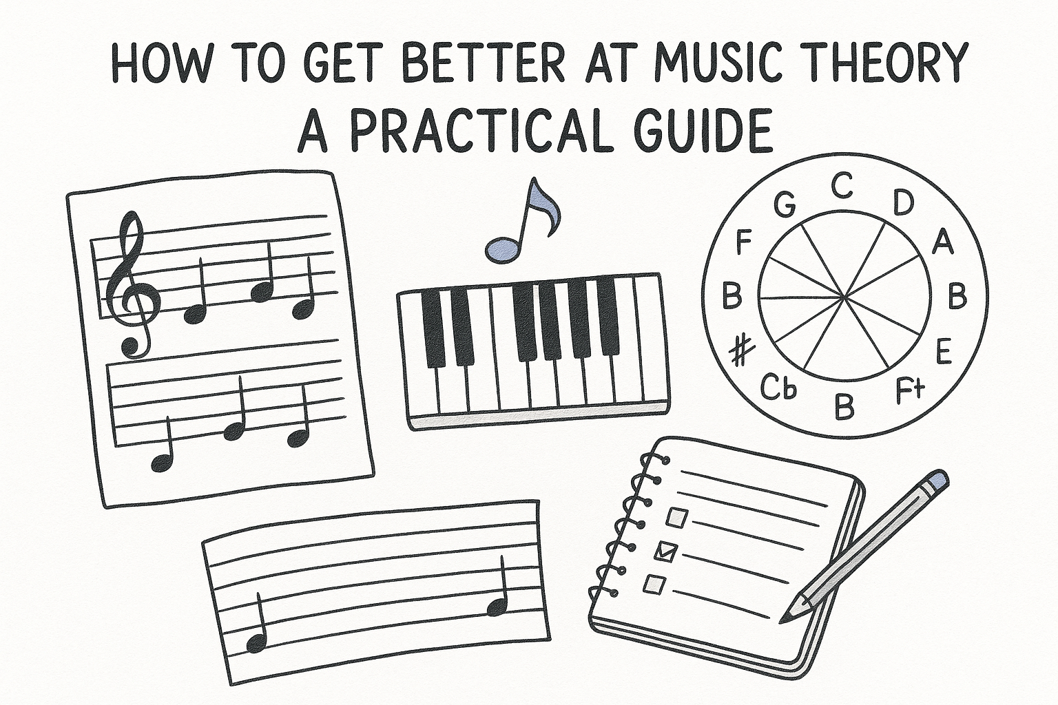How to Get Better at Music Theory: A Practical Guide