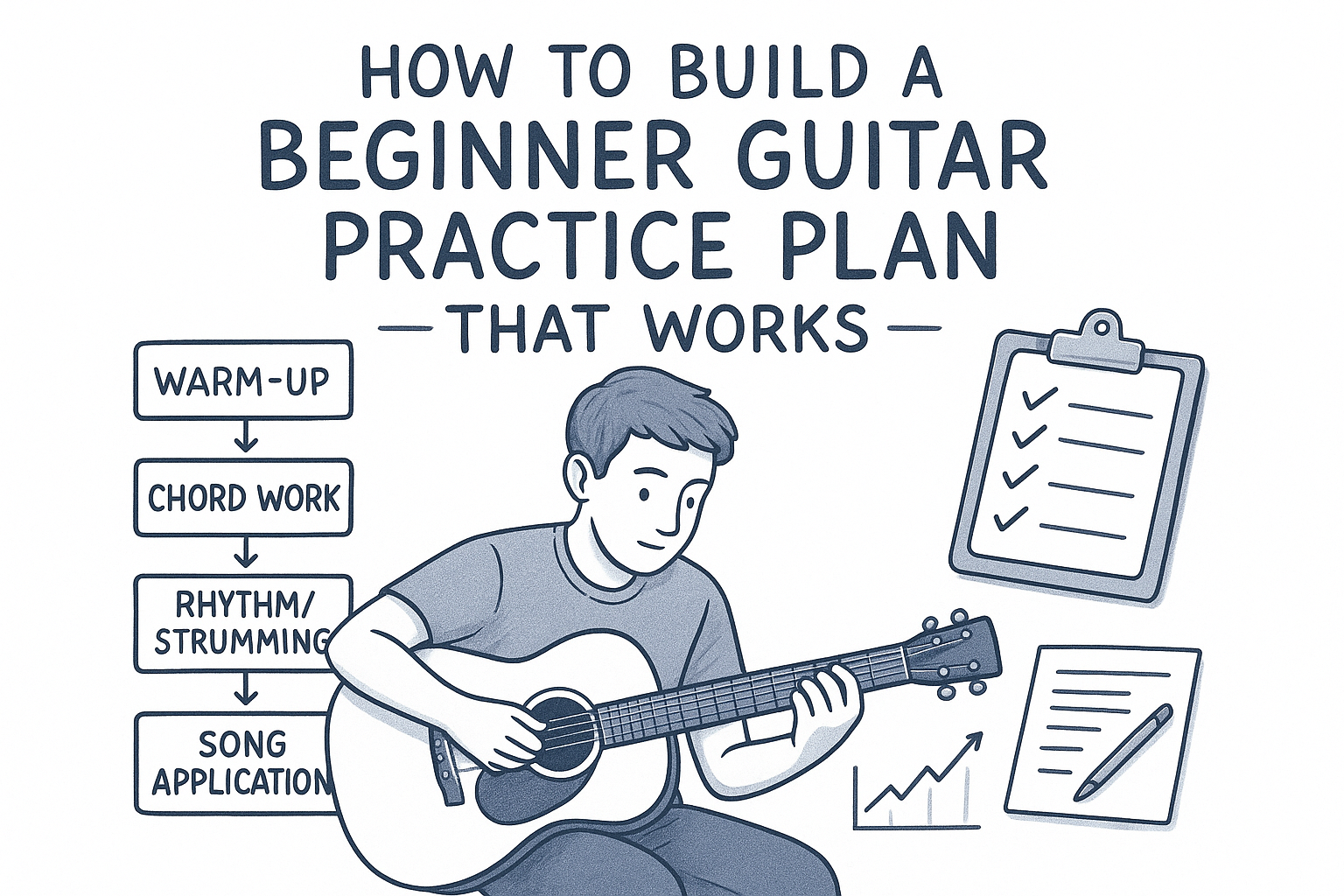 How to Build a Beginner Guitar Practice Plan That Works