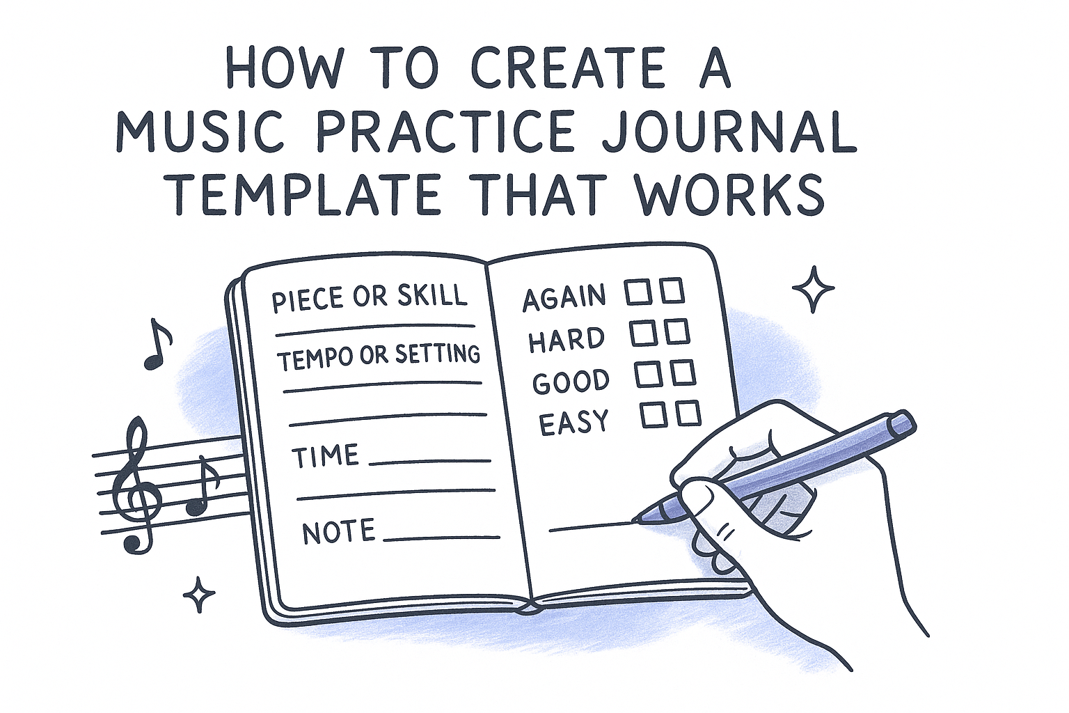 How to Create a Music Practice Journal Template That Works
