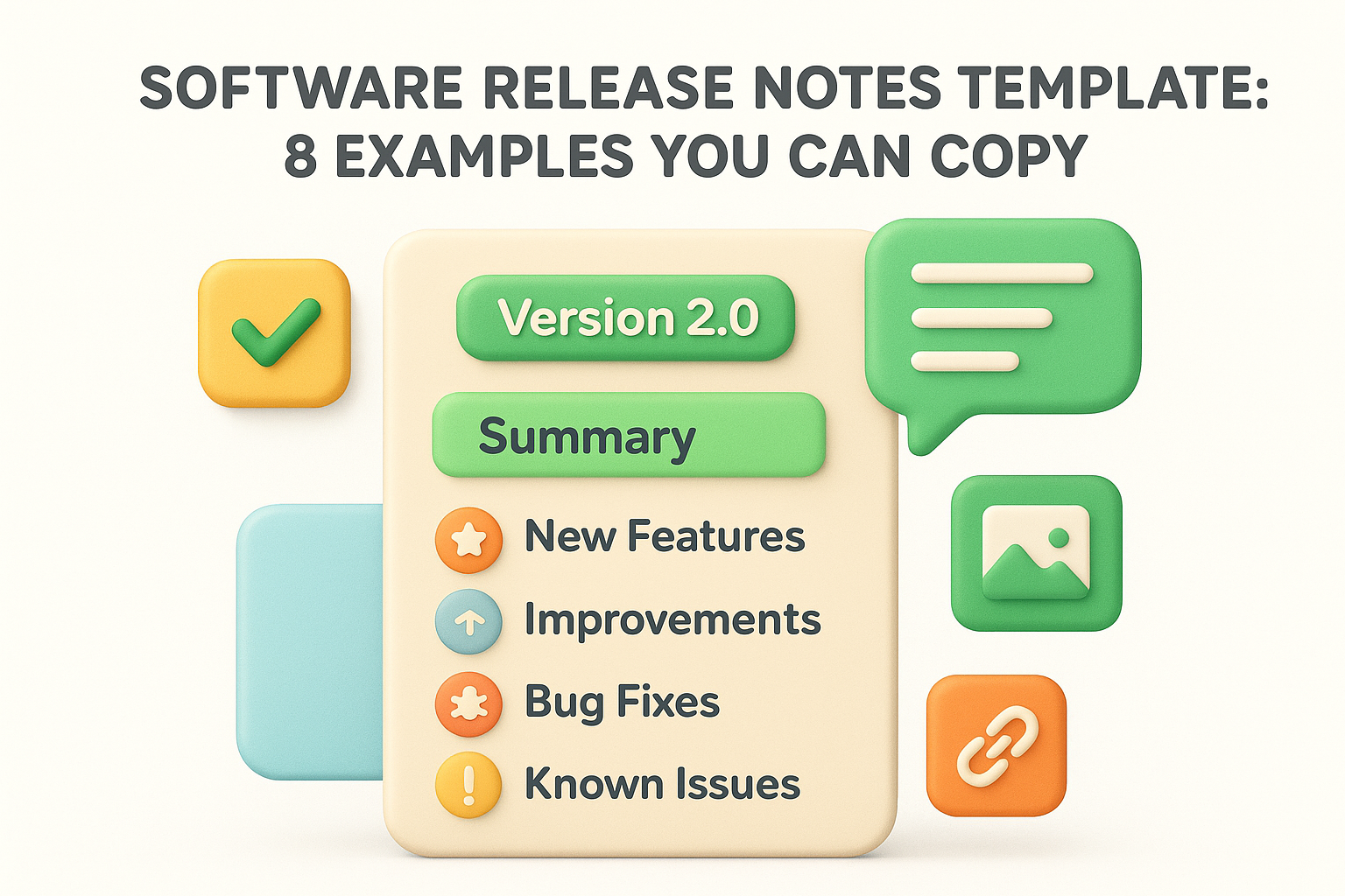 Software Release Notes Template: 8 Examples You Can Copy