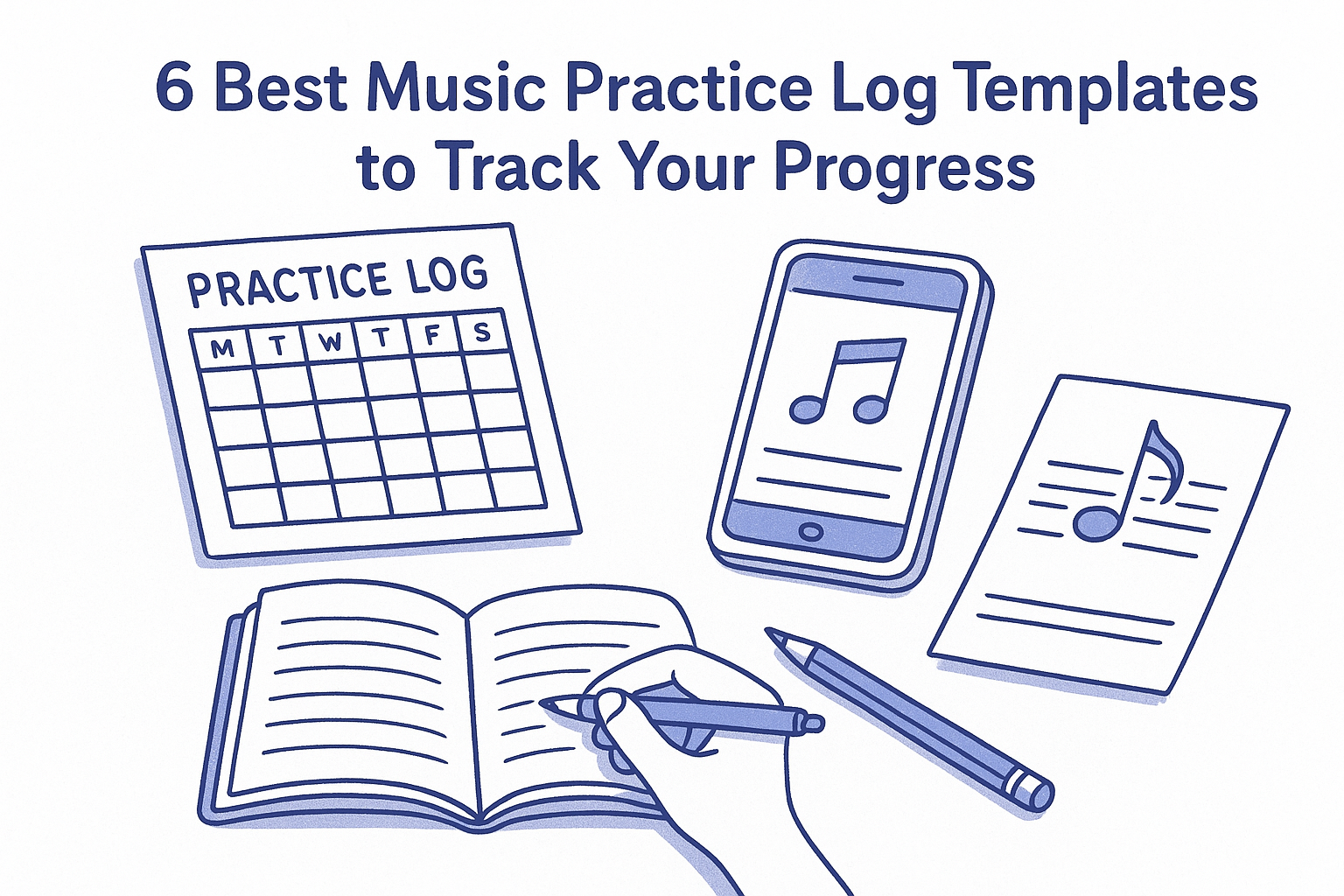 6 Best Music Practice Log Templates to Track Your Progress