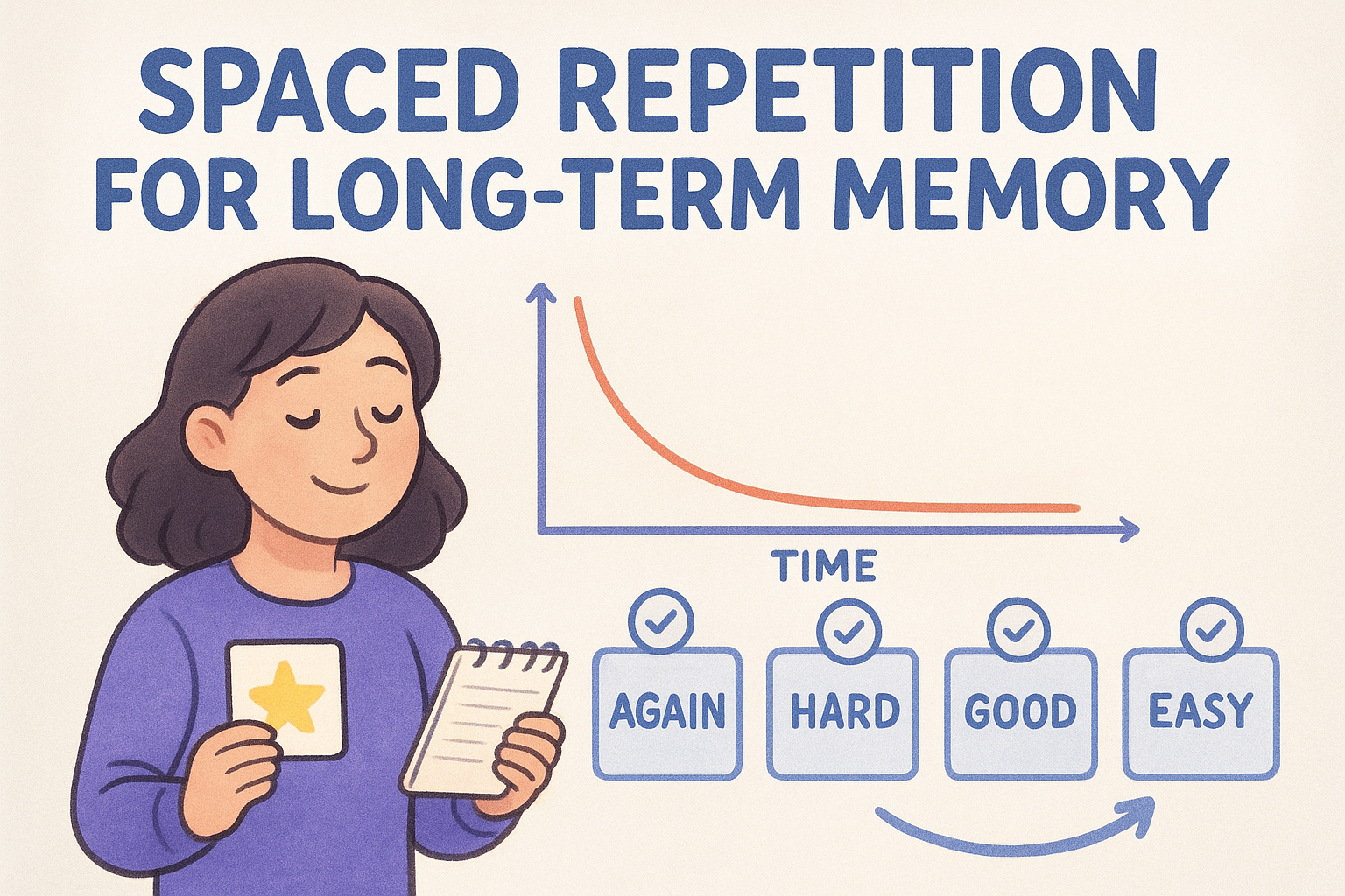 Spaced Repetition for Long-Term Memory: What It Is and How to Use It