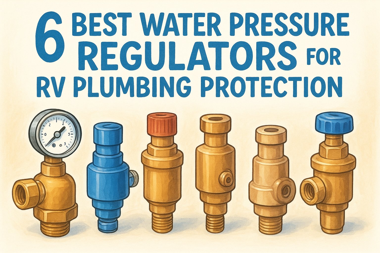 6 Best Water Pressure Regulators for RV Plumbing Protection