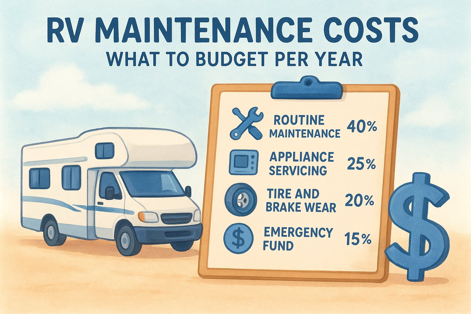 RV Maintenance Costs: What to Budget per Year