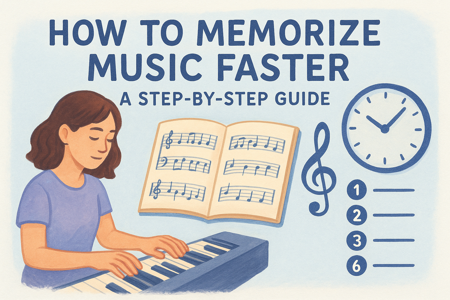 How to Memorize Music Faster: A Step-by-Step Guide