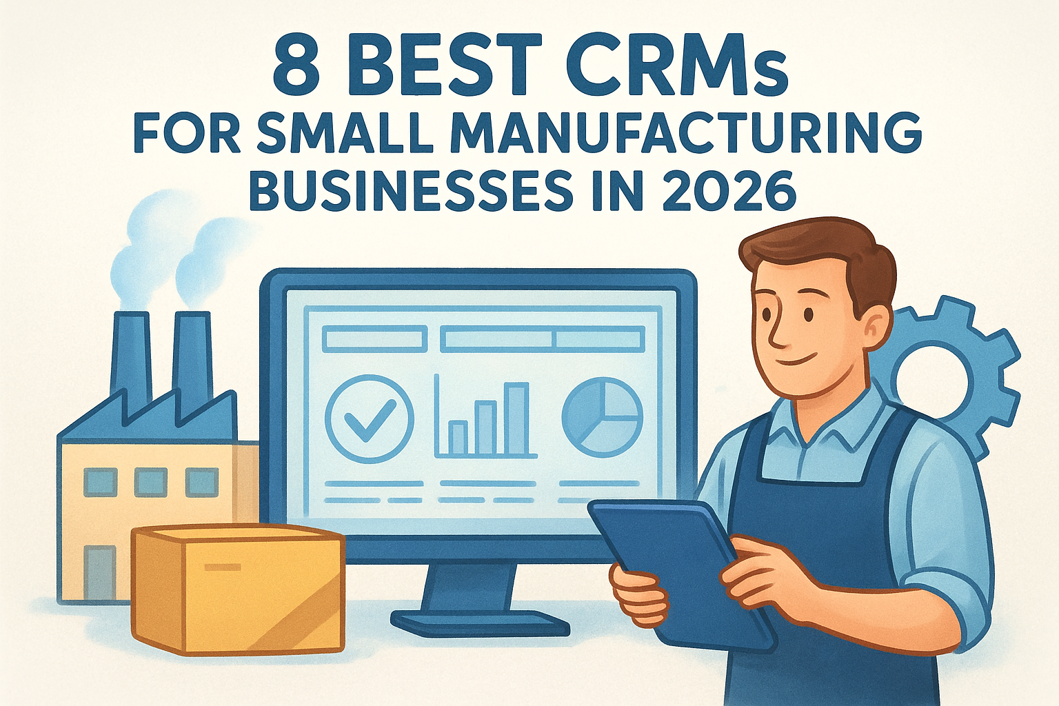 8 Best CRMs for Small Manufacturing Businesses in 2026
