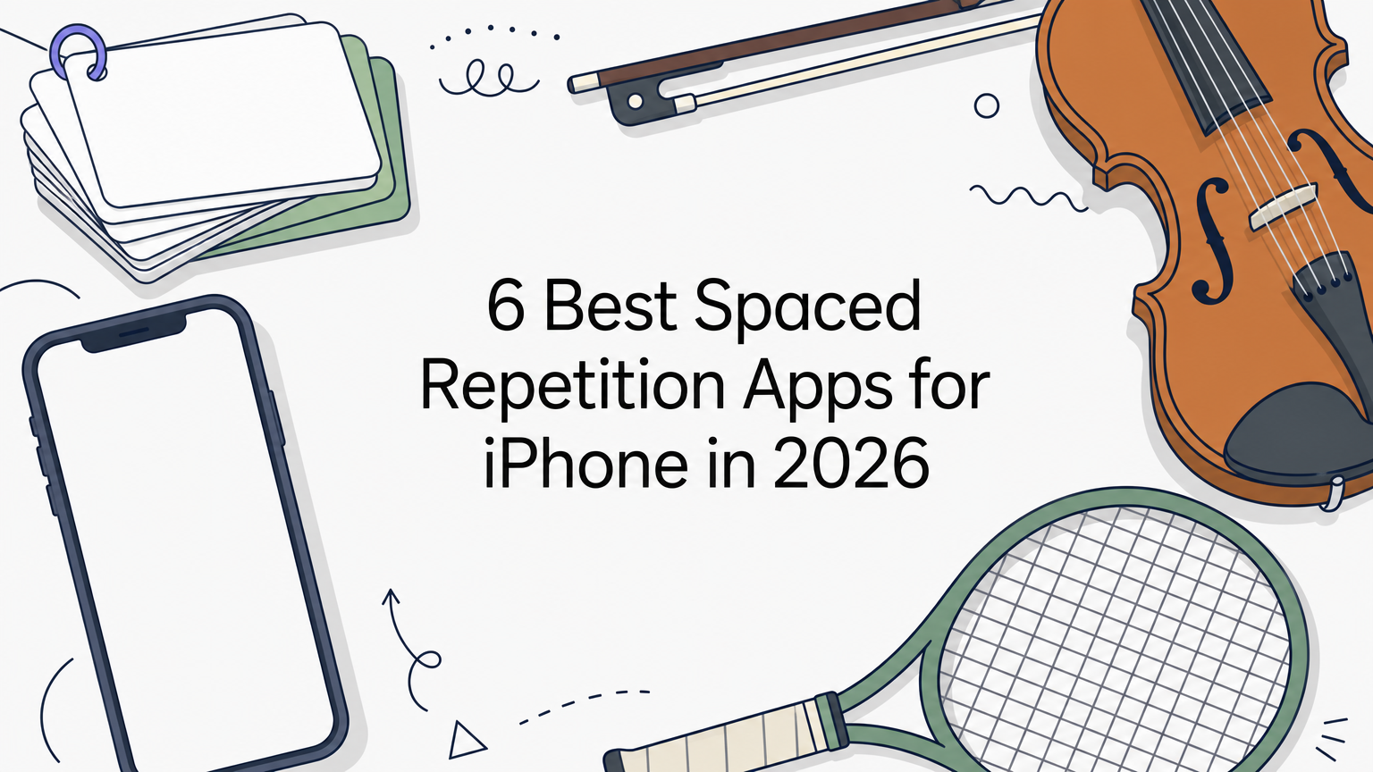 6 Best Spaced Repetition Apps for iPhone in 2026