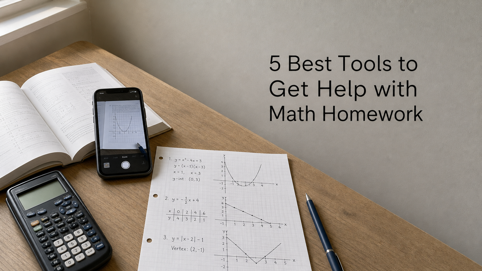 5 Best Tools to Get Help with Math Homework