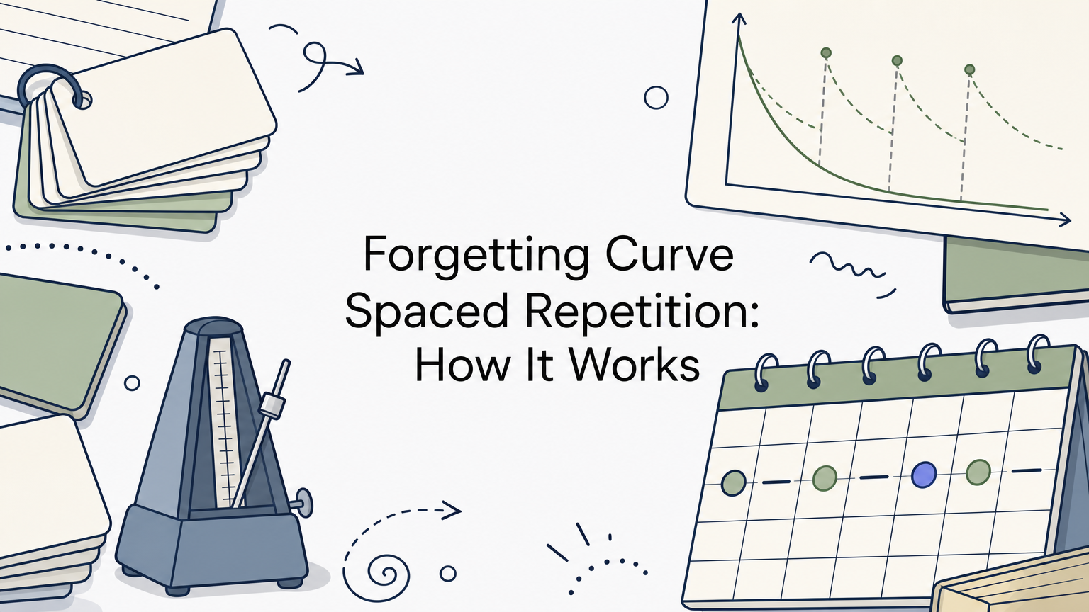 Forgetting Curve Spaced Repetition: How It Works