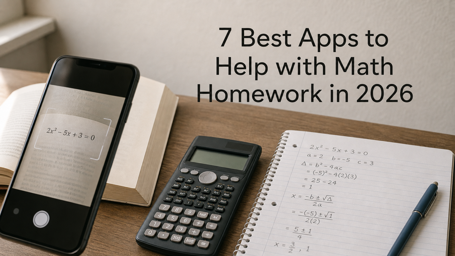 7 Best Apps to Help with Math Homework in 2026