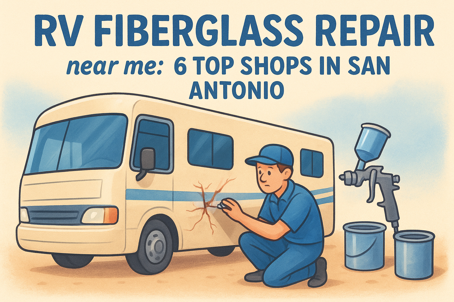 RV Fiberglass Repair near Me: 6 Top Shops in San Antonio