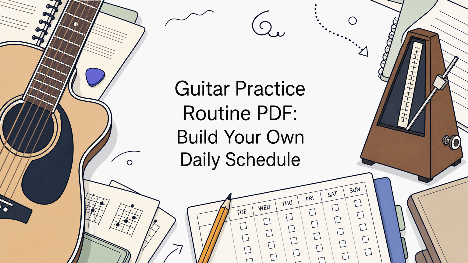 Guitar Practice Routine PDF: Build Your Own Daily Schedule
