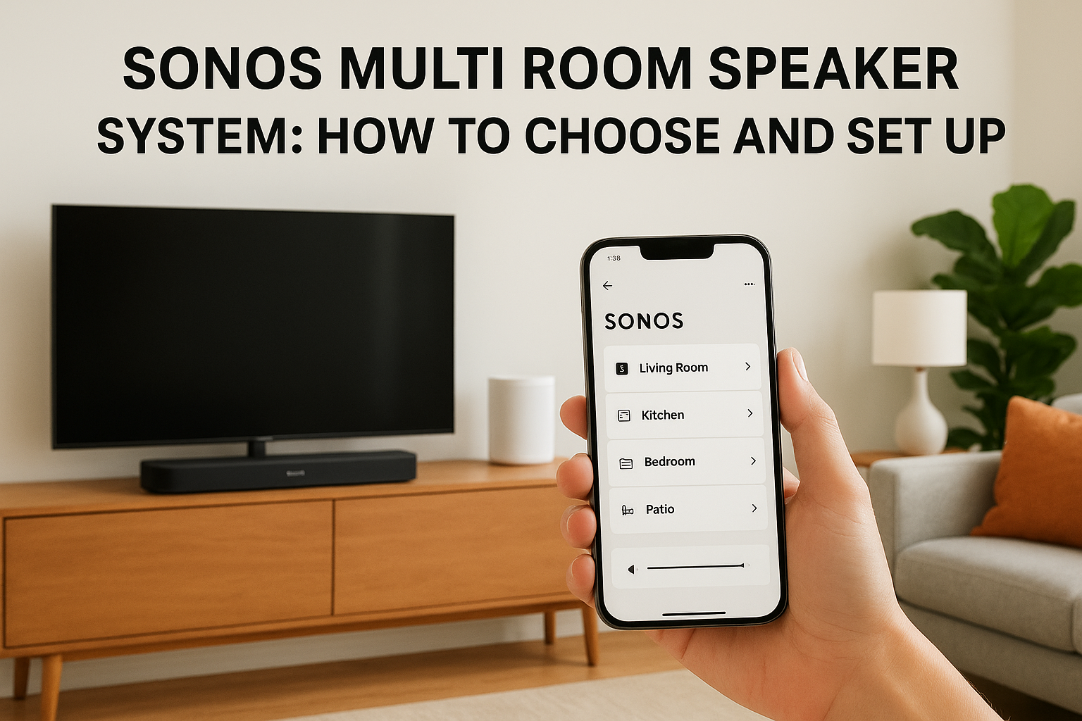 Sonos Multi Room Speaker System: How to Choose and Set Up