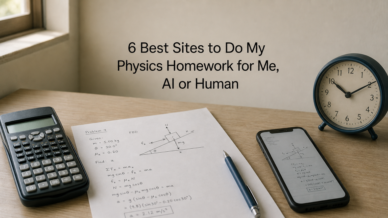 6 Best Sites to Do My Physics Homework for Me, AI or Human