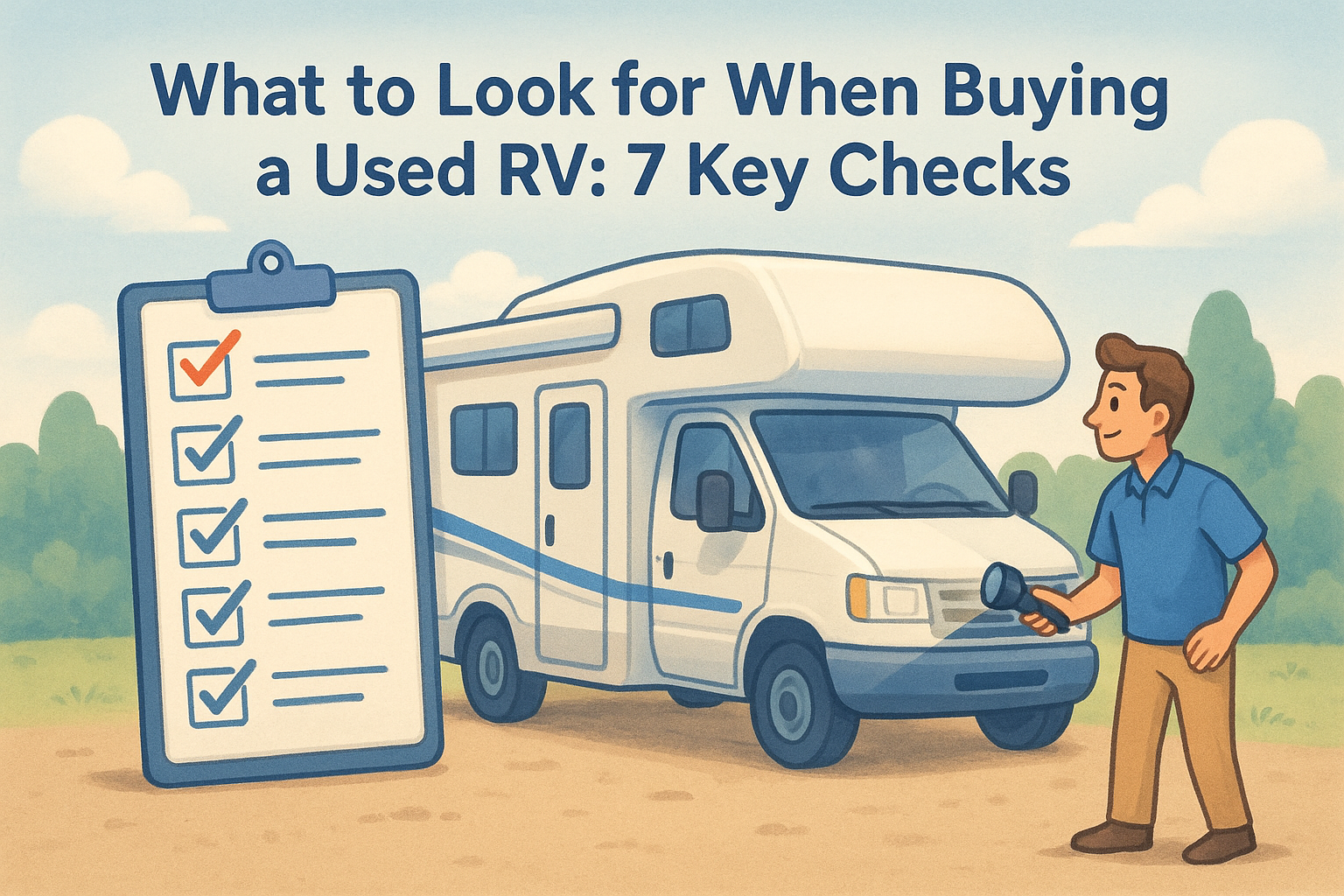 What to Look for When Buying a Used RV: 7 Key Checks