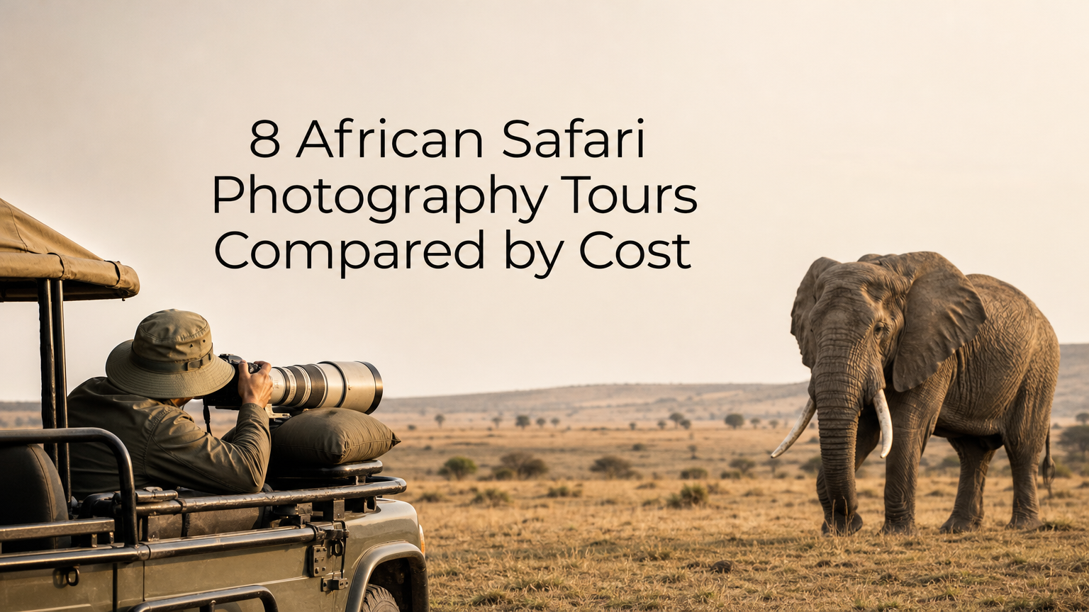 8 African Safari Photography Tours Compared by Cost