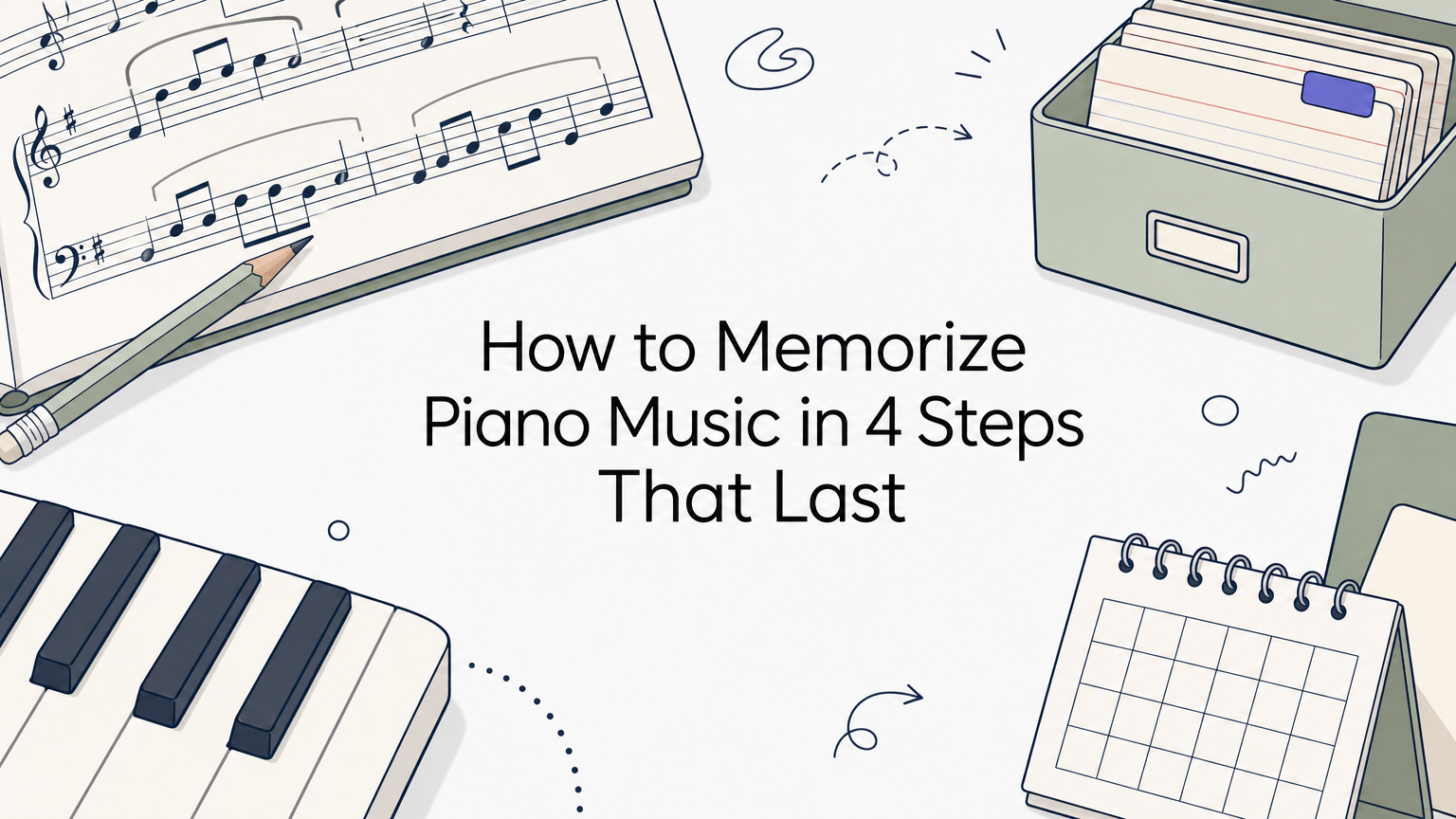 How to Memorize Piano Music in 4 Steps That Last