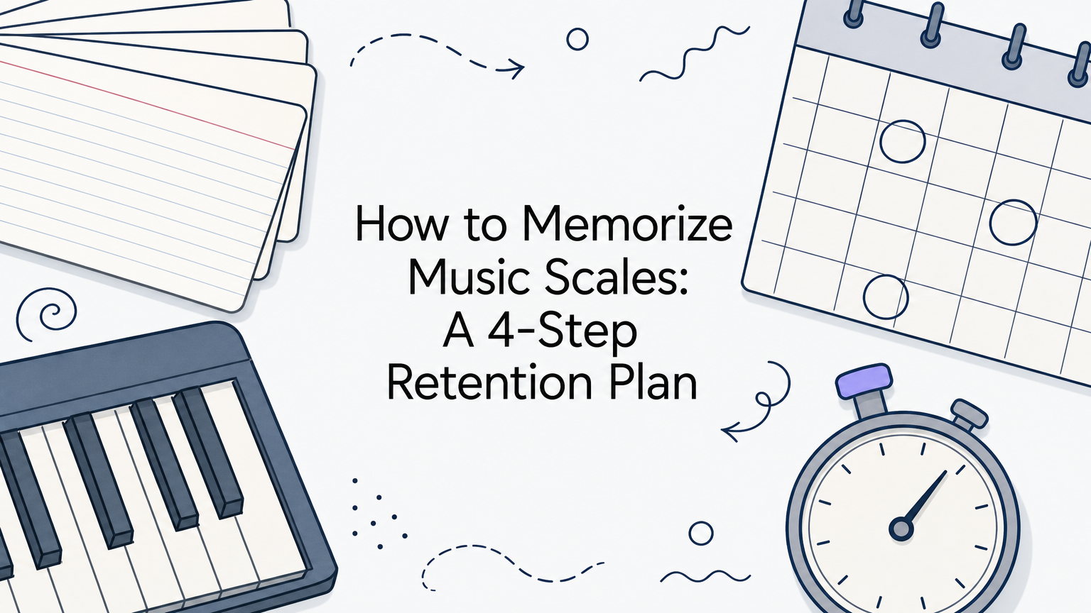 How to Memorize Music Scales: A 4-Step Retention Plan