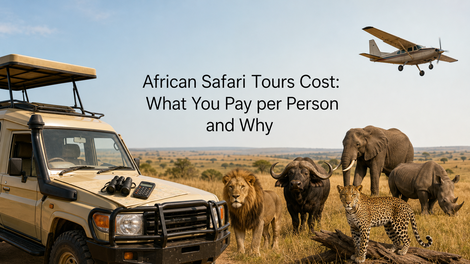 African Safari Tours Cost: What You Pay per Person and Why