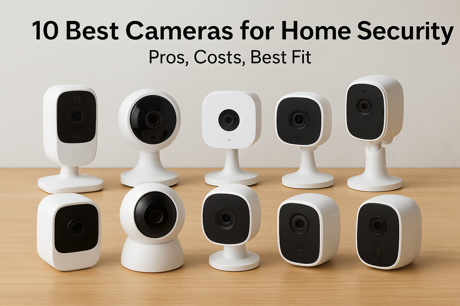 10 Best Cameras for Home Security: Pros, Costs, Best Fit
