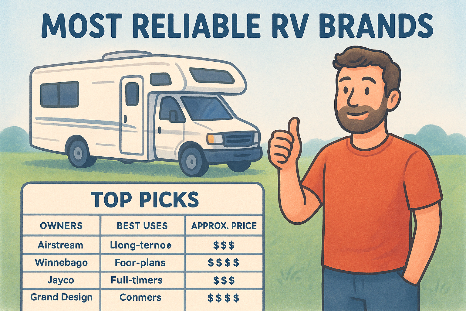 Most Reliable RV Brands: 5 Top Picks and What to Avoid