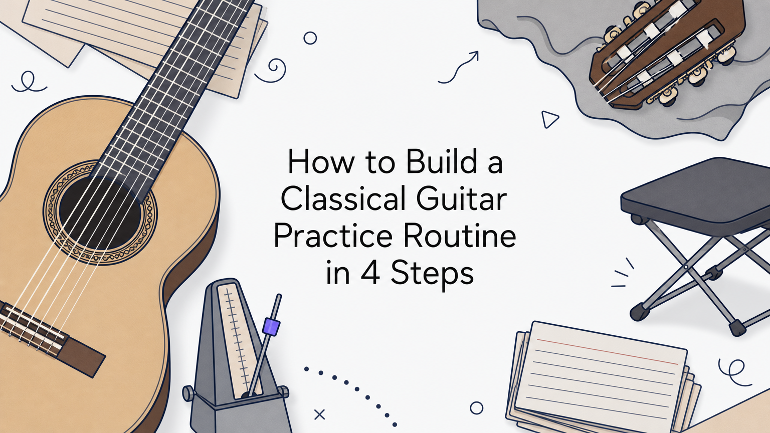 How to Build a Classical Guitar Practice Routine in 4 Steps