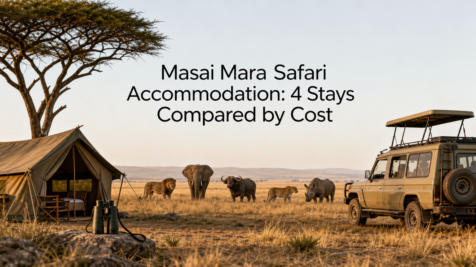 Masai Mara Safari Accommodation: 4 Stays Compared by Cost