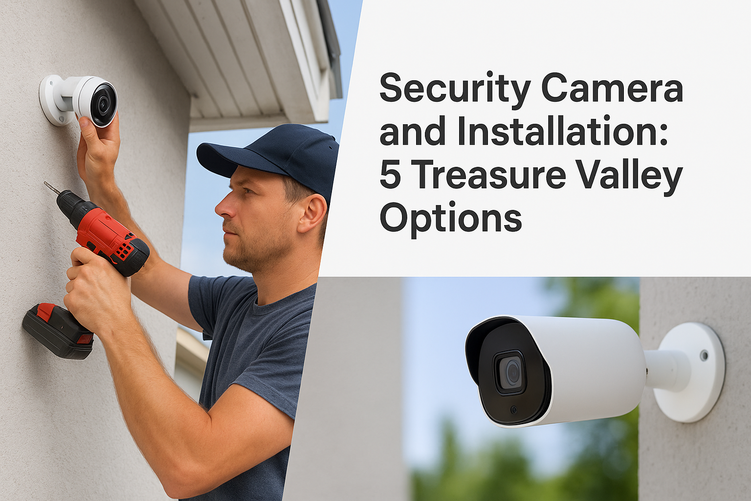 Security Camera and Installation: 5 Treasure Valley Options