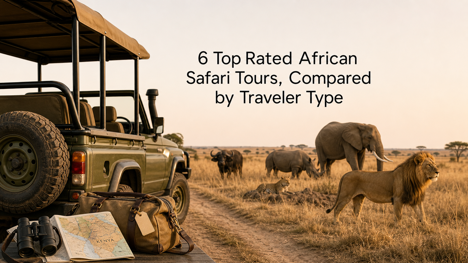 6 Top Rated African Safari Tours, Compared by Traveler Type