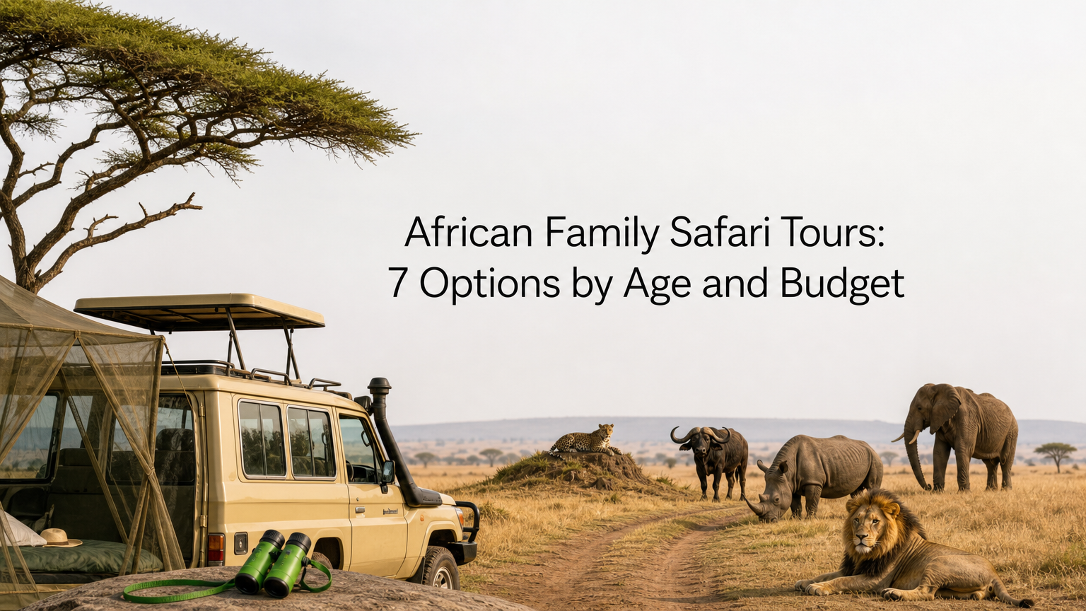 African Family Safari Tours: 7 Options by Age and Budget