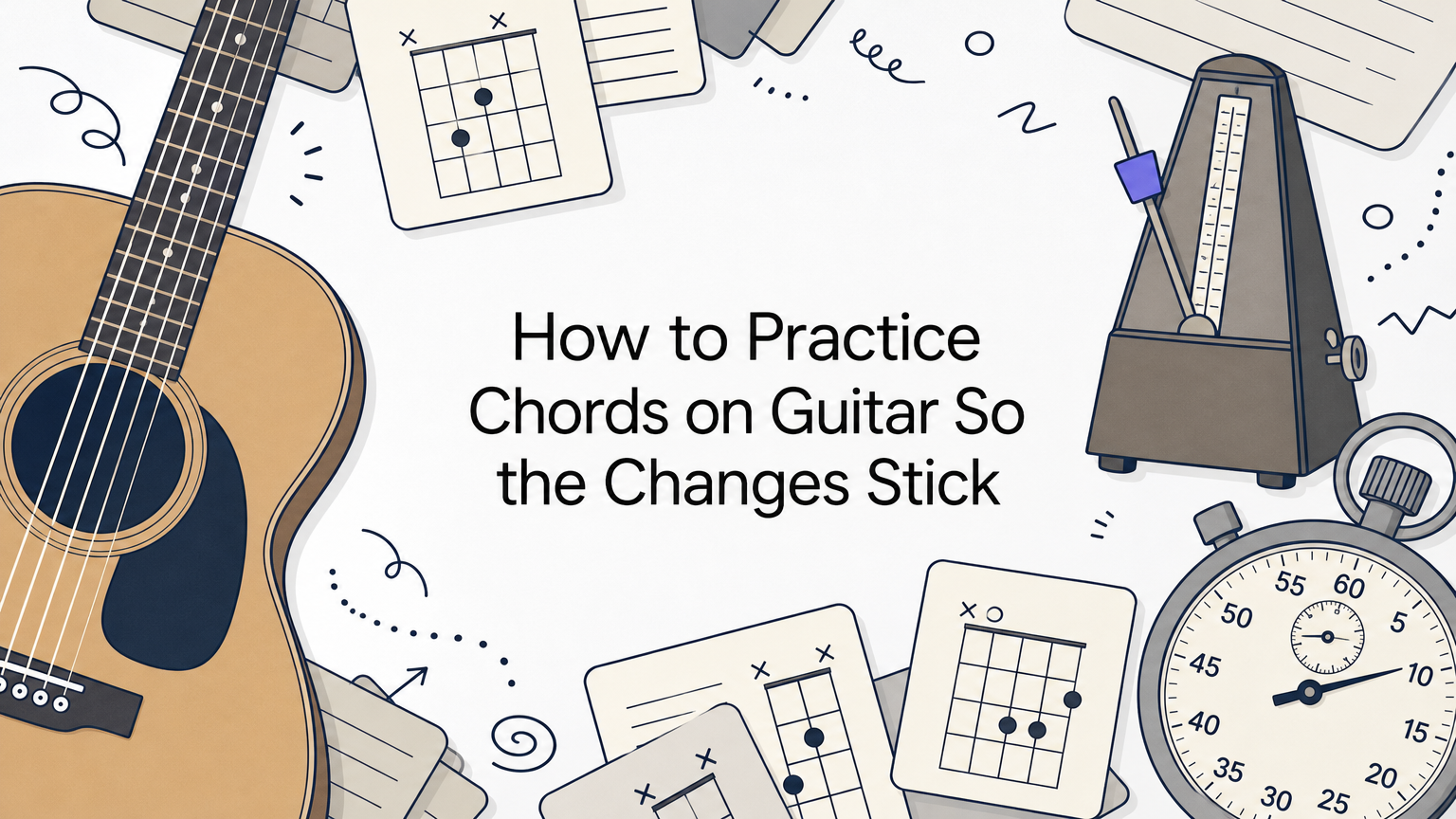How to Practice Chords on Guitar So the Changes Stick