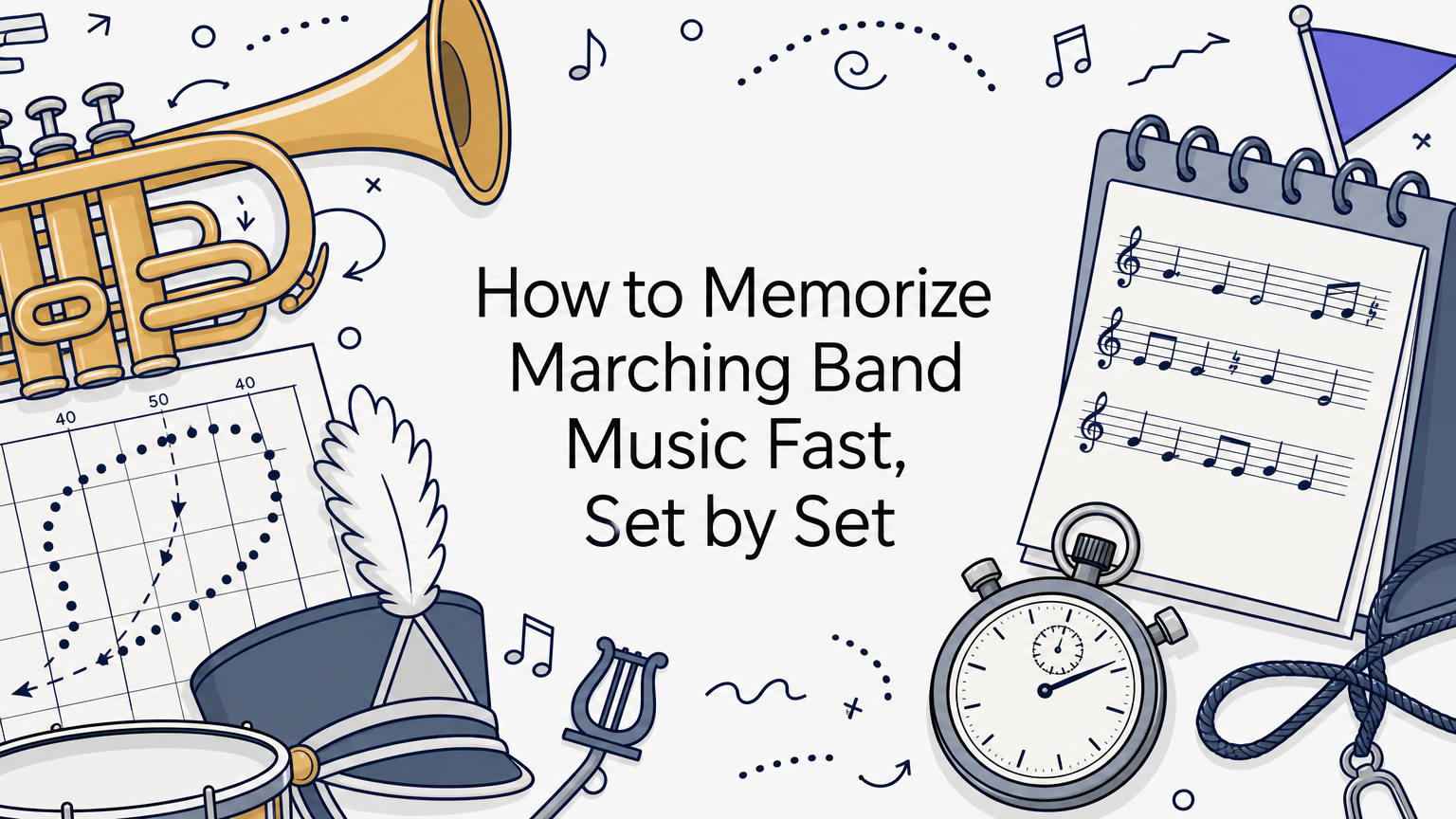 How to Memorize Marching Band Music Fast, Set by Set