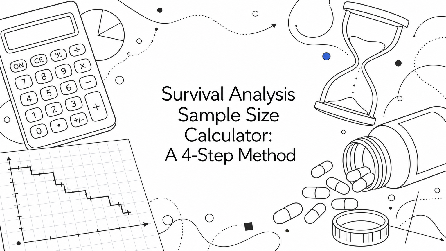 Survival Analysis Sample Size Calculator: A 4-Step Method