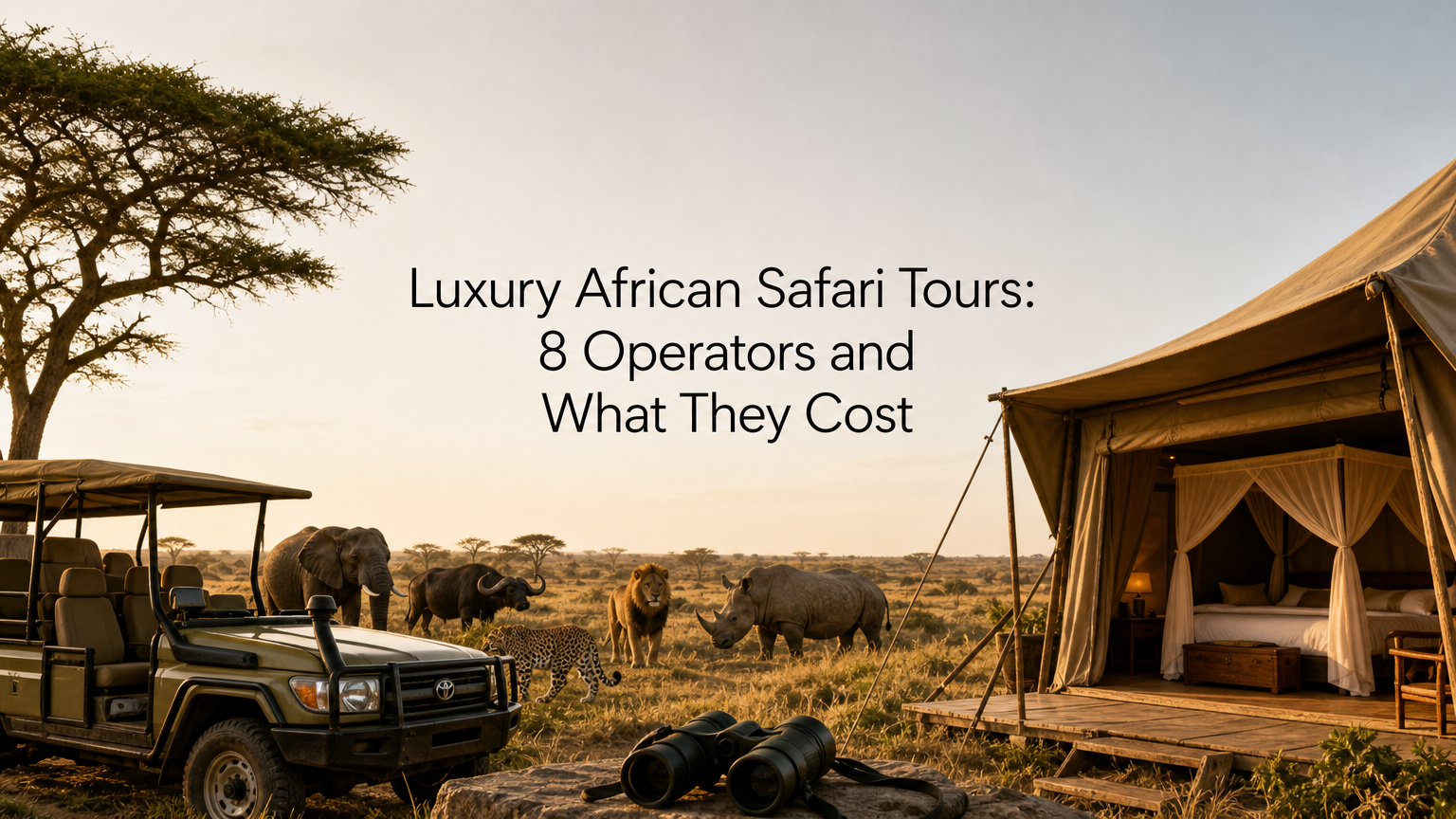 Luxury African Safari Tours: 8 Operators and What They Cost