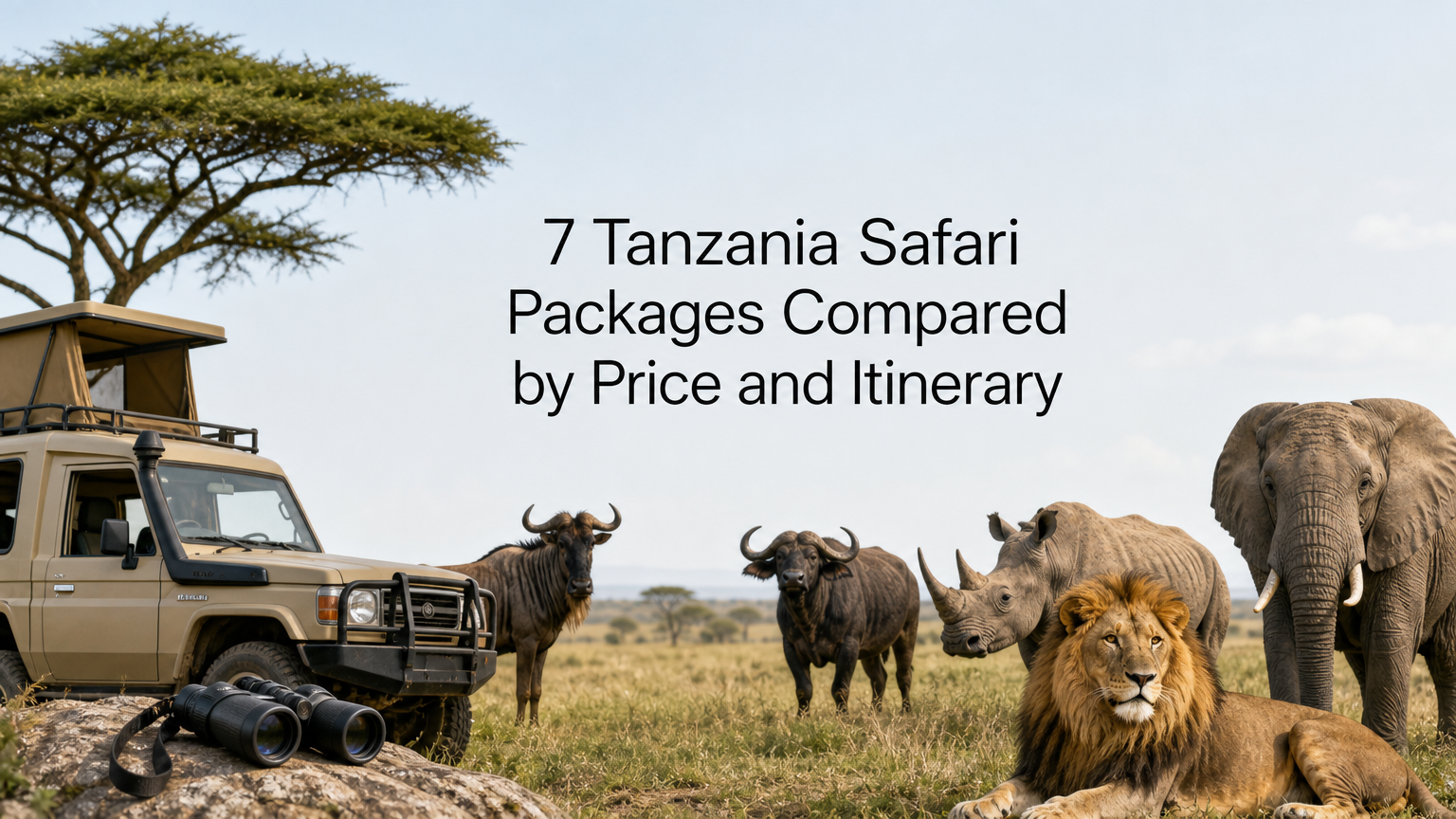 7 Tanzania Safari Packages Compared by Price and Itinerary