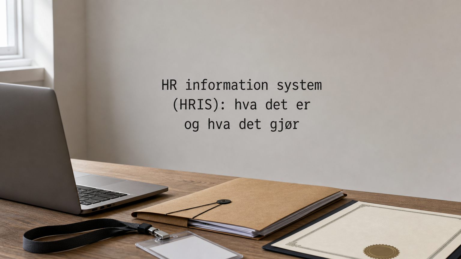 HR information system (HRIS): hva det er og hva det gjør