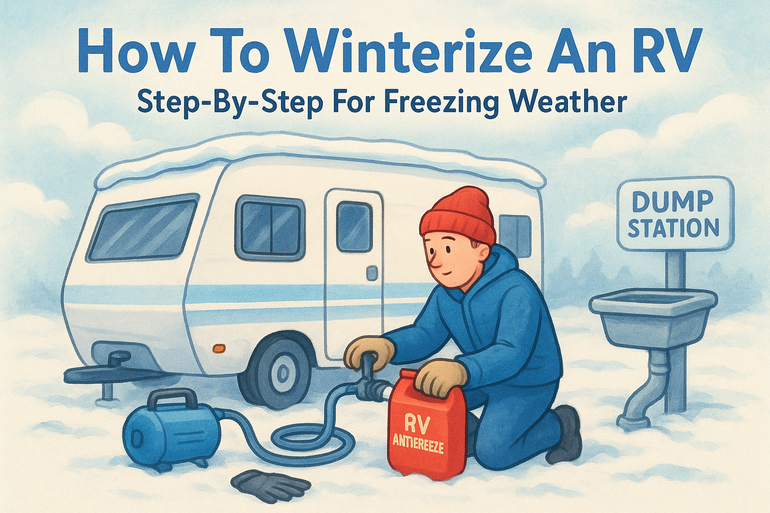 How To Winterize An RV: Step-By-Step For Freezing Weather