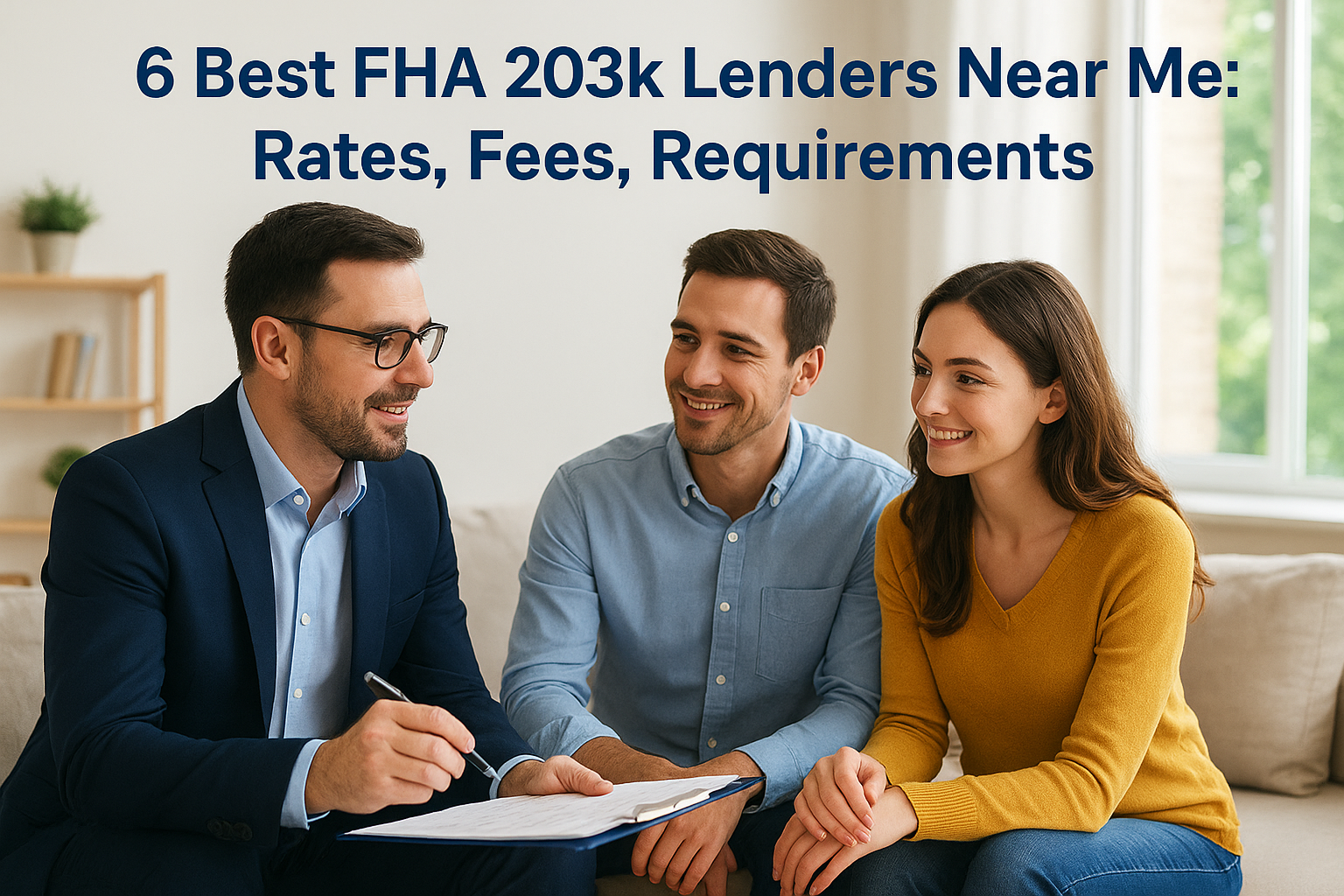 6 Best FHA 203k Lenders Near Me: Rates, Fees, Requirements