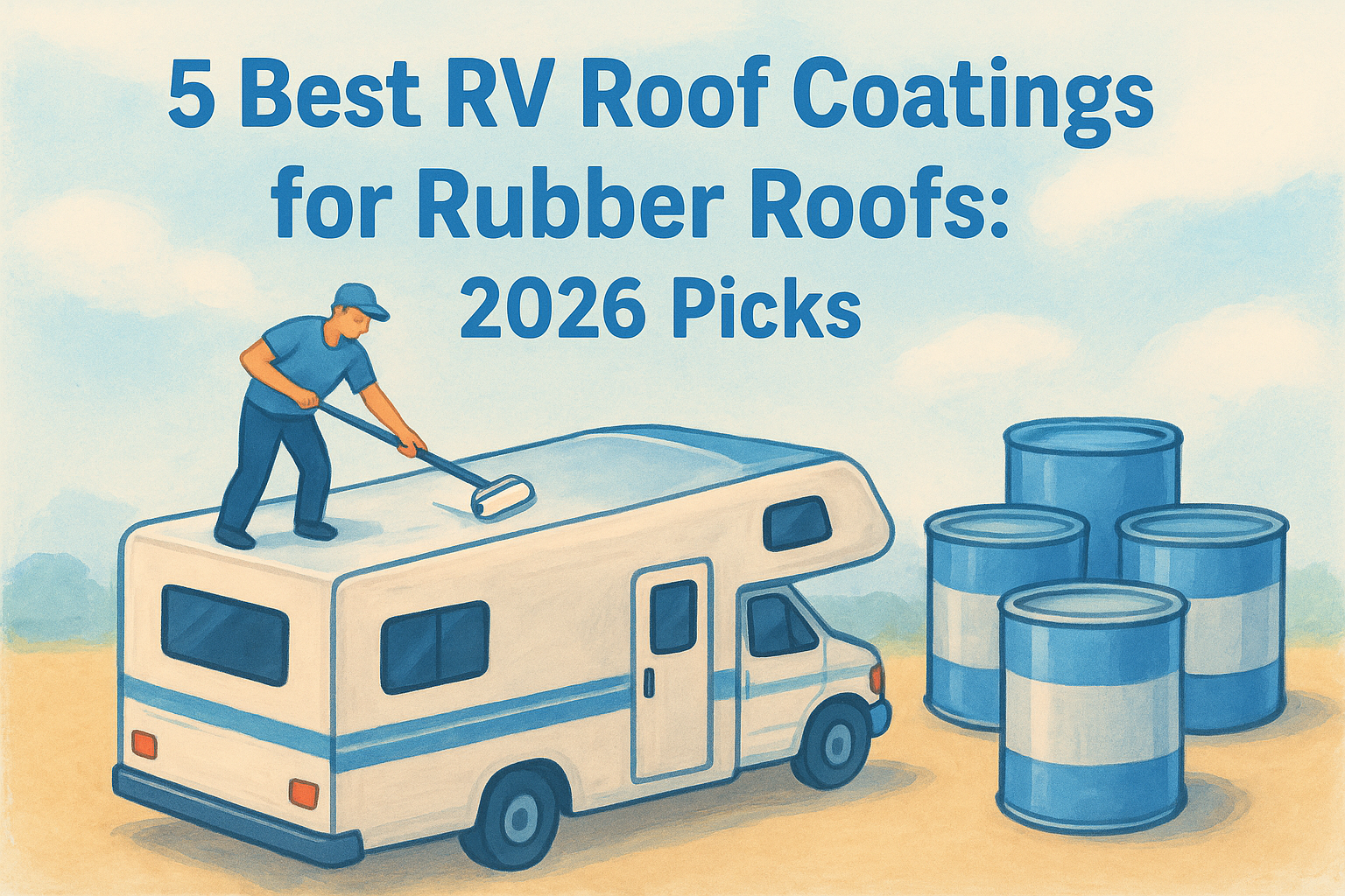 5 Best RV Roof Coatings for Rubber Roofs: 2026 Picks