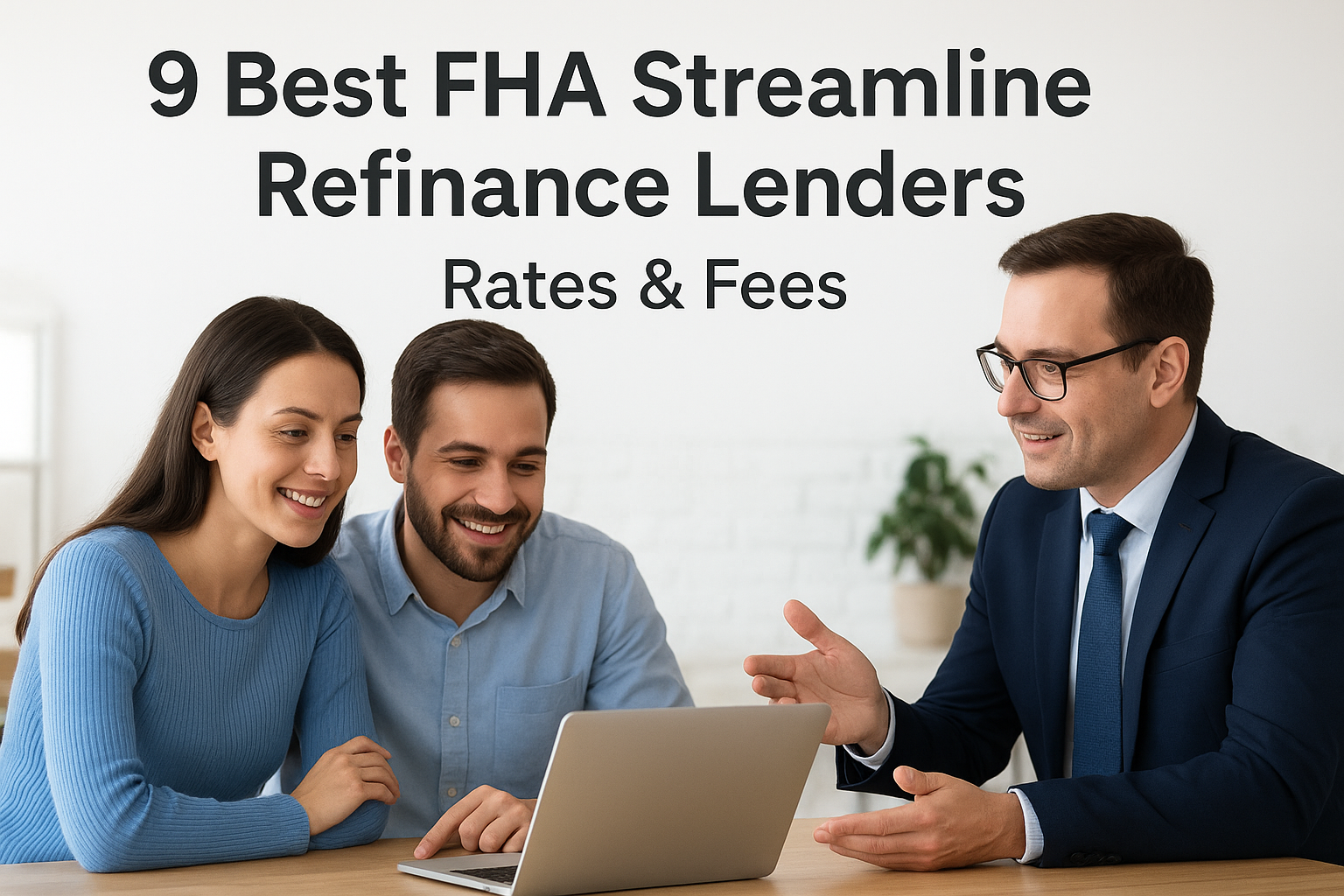 9 Best FHA Streamline Refinance Lenders: Rates & Fees